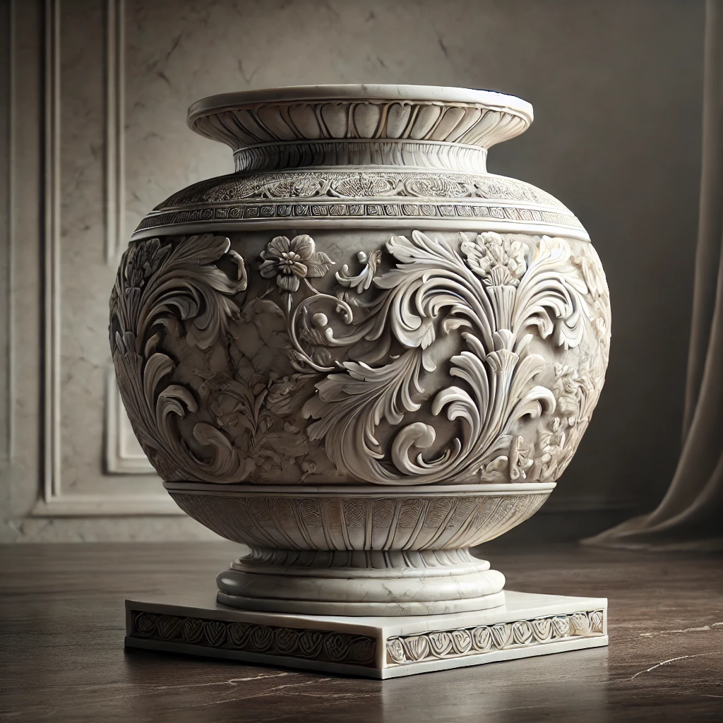 Marble vase